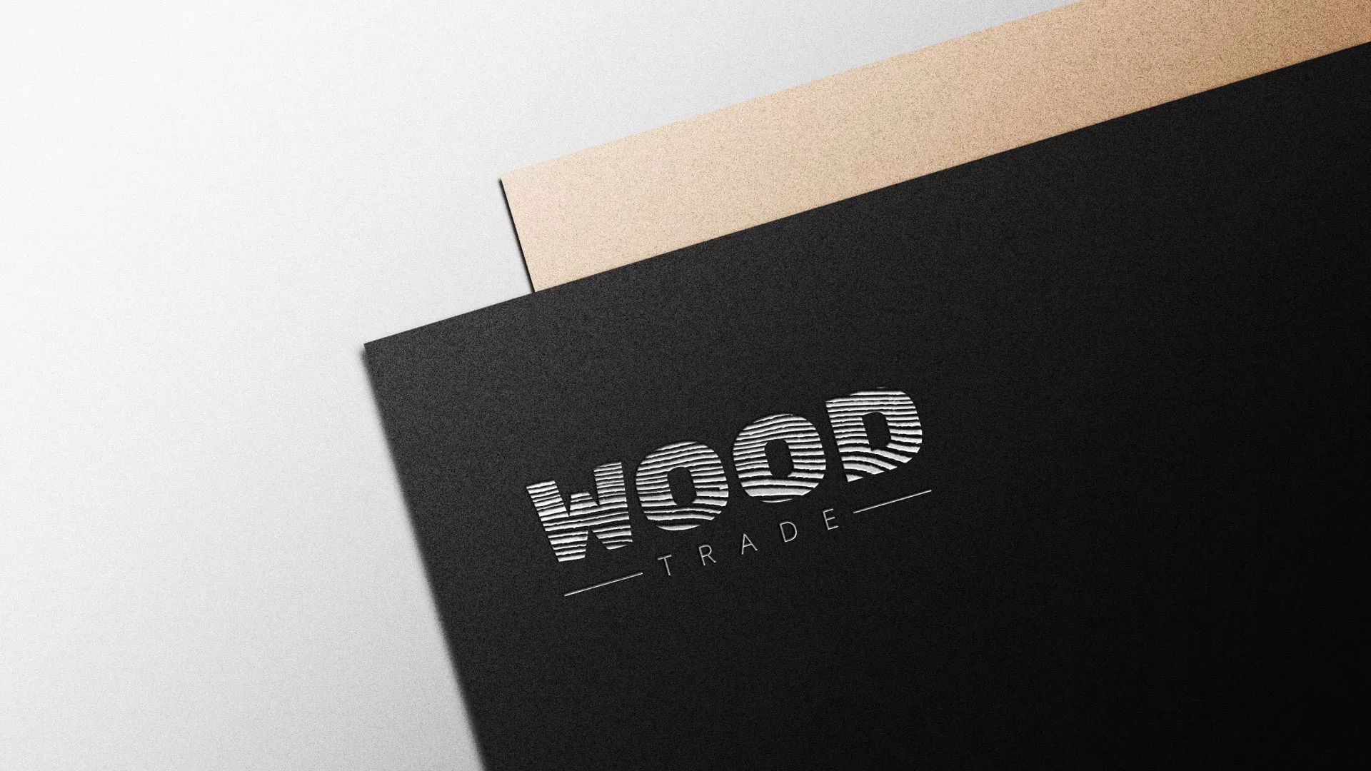 Разработка логотипа для компании «Wood Trade» в Покачах