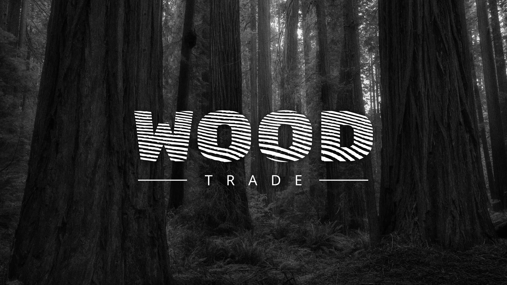 Разработка логотипа для компании «Wood Trade» в Покачах