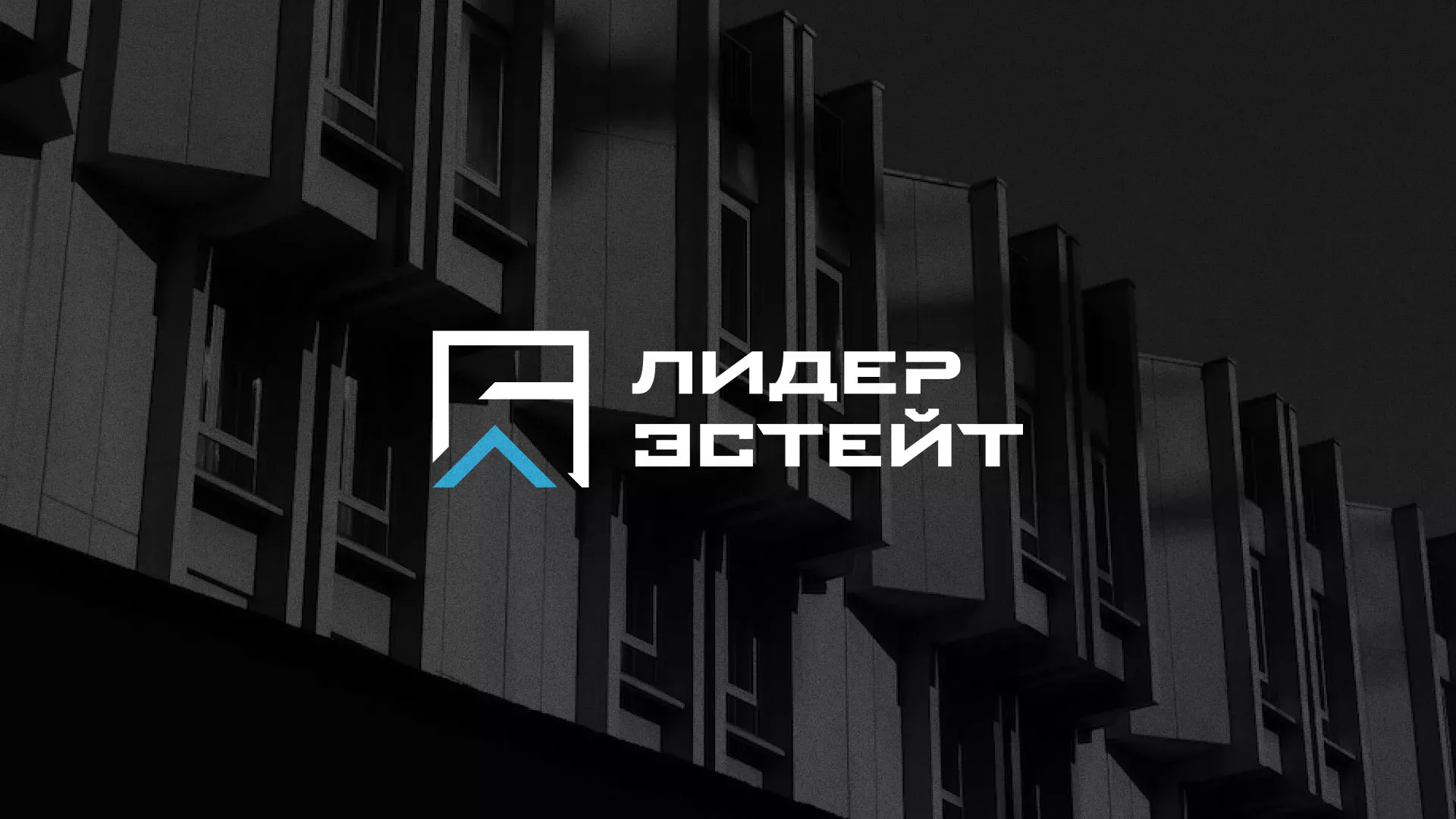 Разработка логотипа агентства недвижимости «Лидер Эстейт» в Покачах