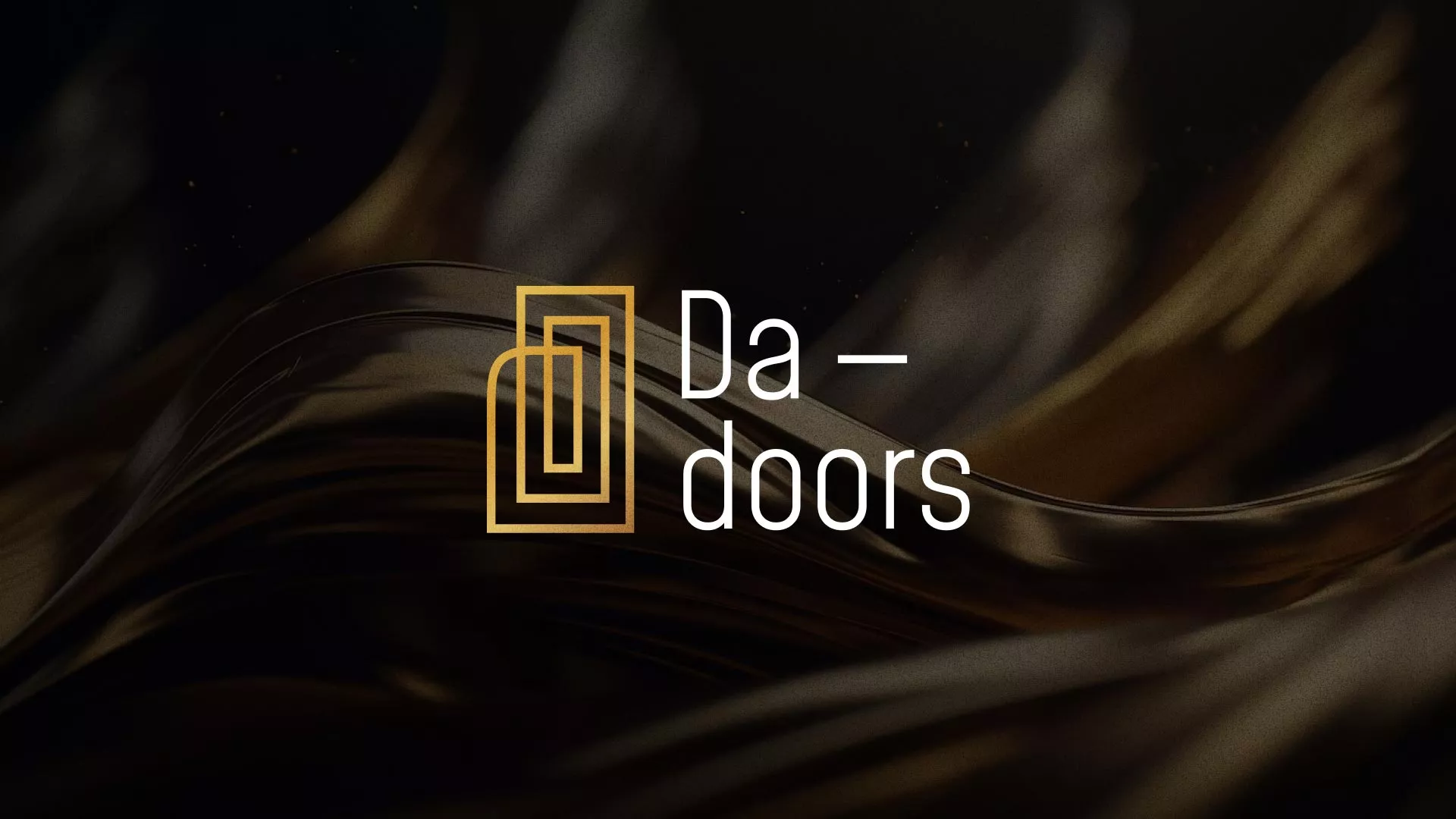 Разработка логотипа для компании «DA-DOORS» в Покачах